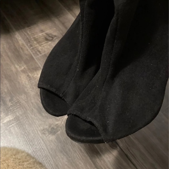 Peep Toe Booties - Picture 4 of 6